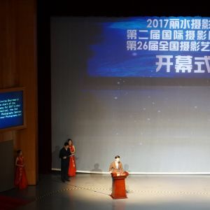 《1713强台风天鸽》2017丽水摄影节展出